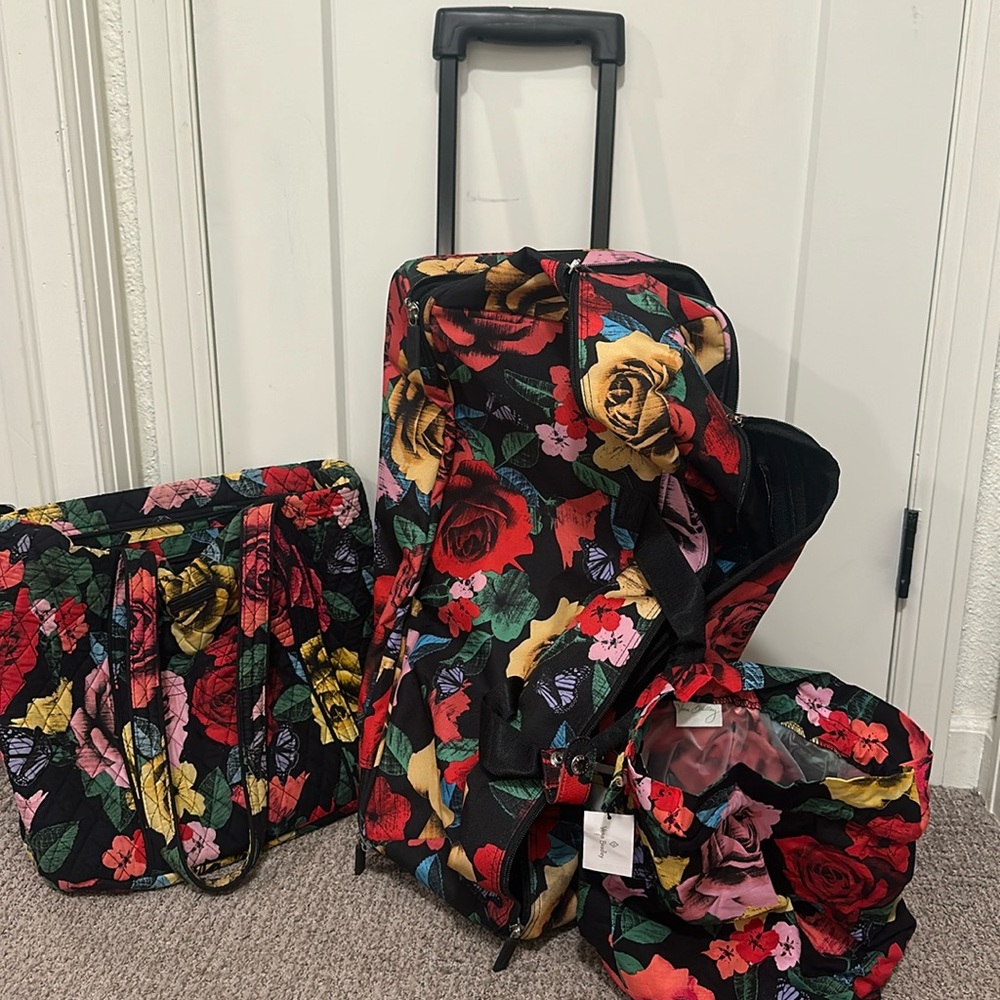 Vera Bradley travel set!